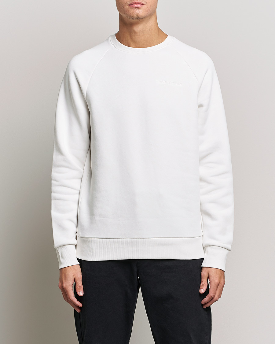 Mies |  | Peak Performance | Original Logo Crew Neck Sweatshirt Off White