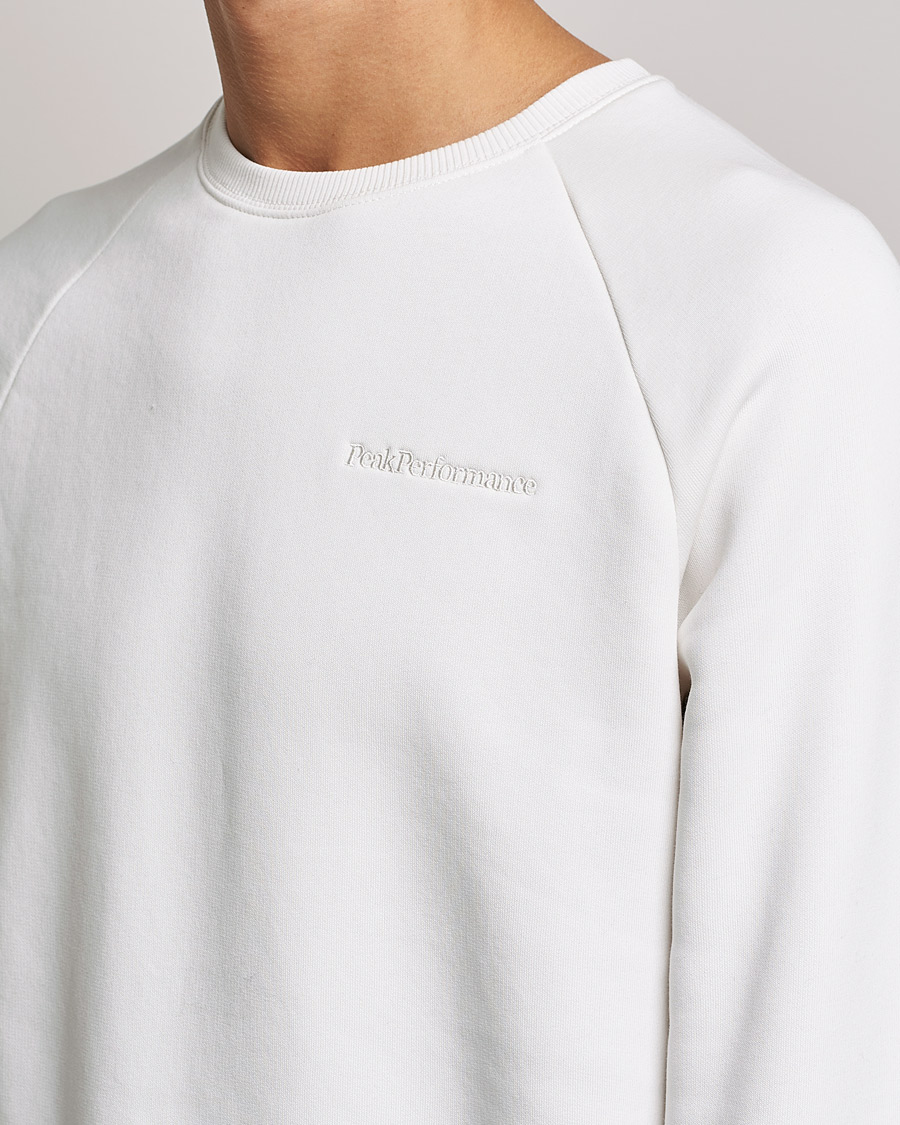 Mies | Puserot | Peak Performance | Original Logo Crew Neck Sweatshirt Off White