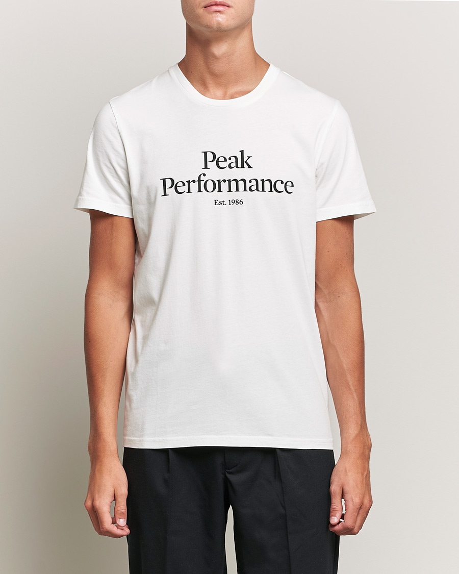 Mies |  | Peak Performance | Original Tee Off White