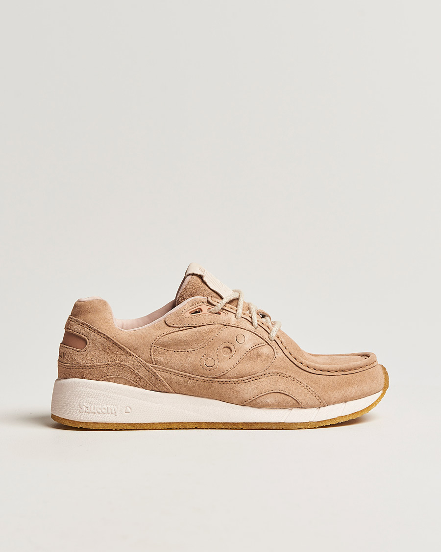 Mies | Saucony Shadow 6000 Moc Suede Sneaker Sand | Saucony | Shadow 6000 Moc Suede Sneaker Sand