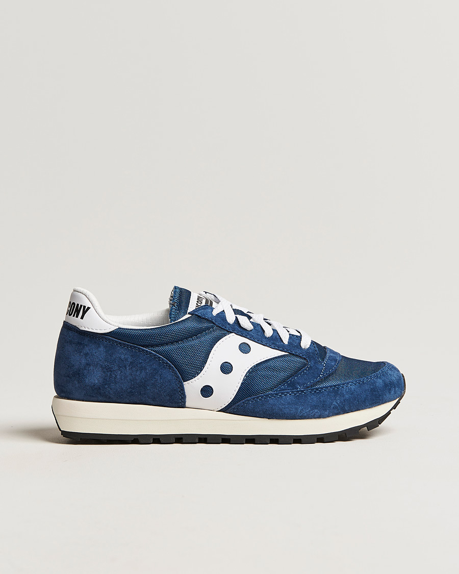 Mies | Saucony Jazz 81 Sneaker Navy/White | Saucony | Jazz 81 Sneaker Navy/White