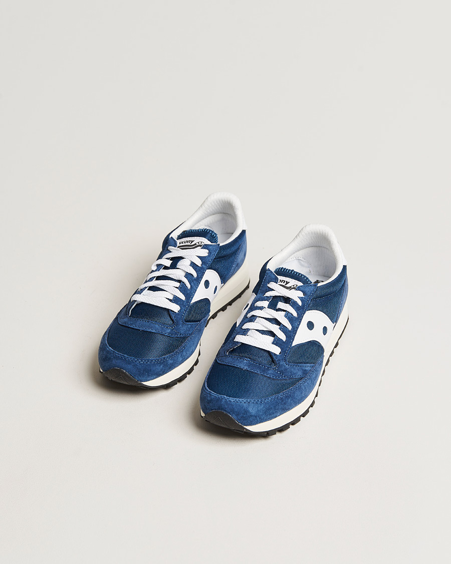 Mies | Saucony Jazz 81 Sneaker Navy/White | Saucony | Jazz 81 Sneaker Navy/White