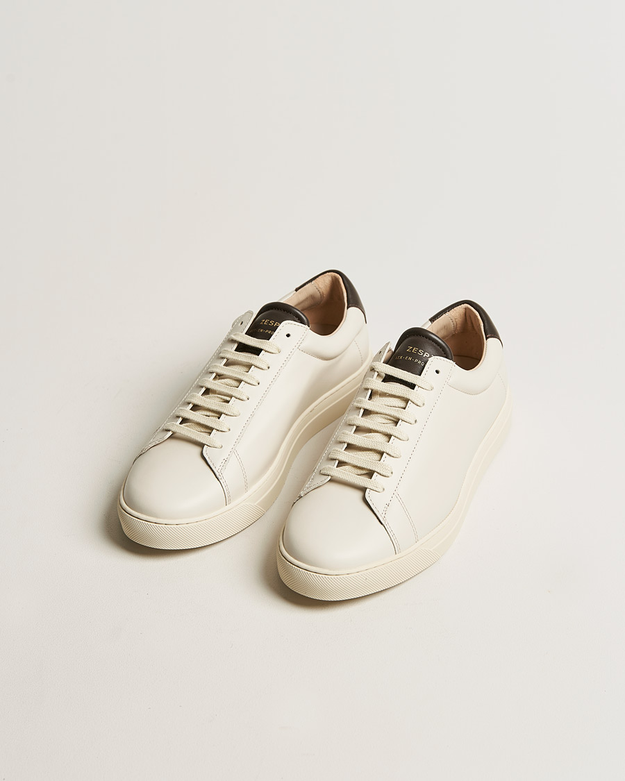Mies | Contemporary Creators | Zespà | ZSP4 Nappa Leather Sneakers Chocolate