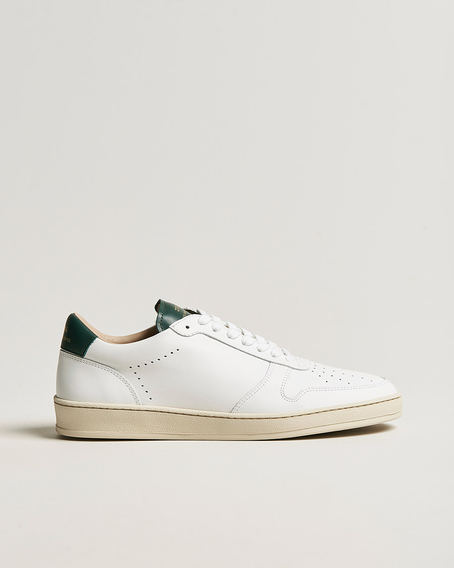 Mies | Zespà ZSP23 APLA Leather Sneakers Vert Sombre | Zespà | ZSP23 APLA Leather Sneakers Vert Sombre