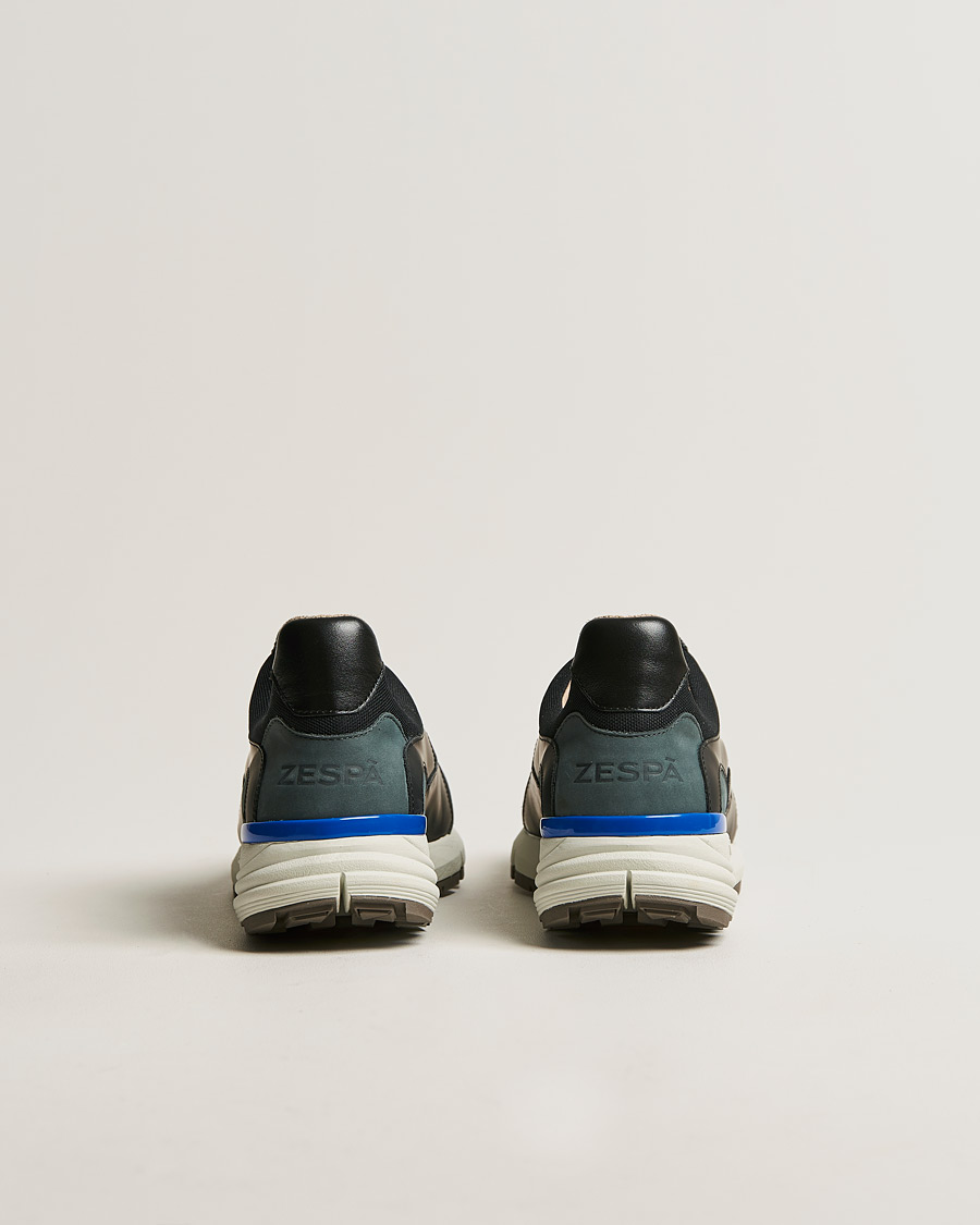 Mies | Zespà ZSP Trail Outdoor Textile Sneakers Black/Anthracite | Zespà | ZSP Trail Outdoor Textile Sneakers Black/Anthracite