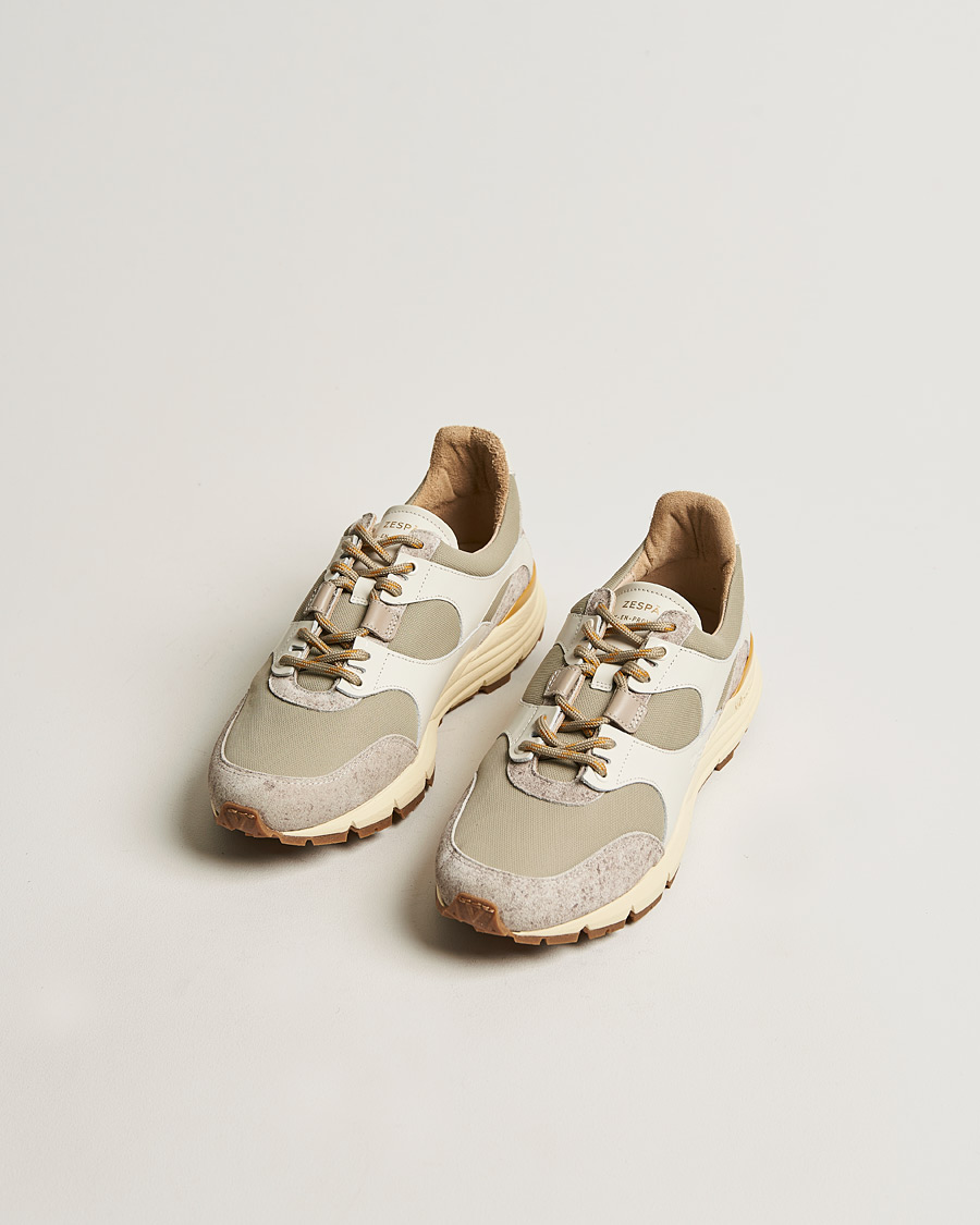 Mies | Zespà ZSP Trail Outdoor Textile Sneakers Taupe | Zespà | ZSP Trail Outdoor Textile Sneakers Taupe