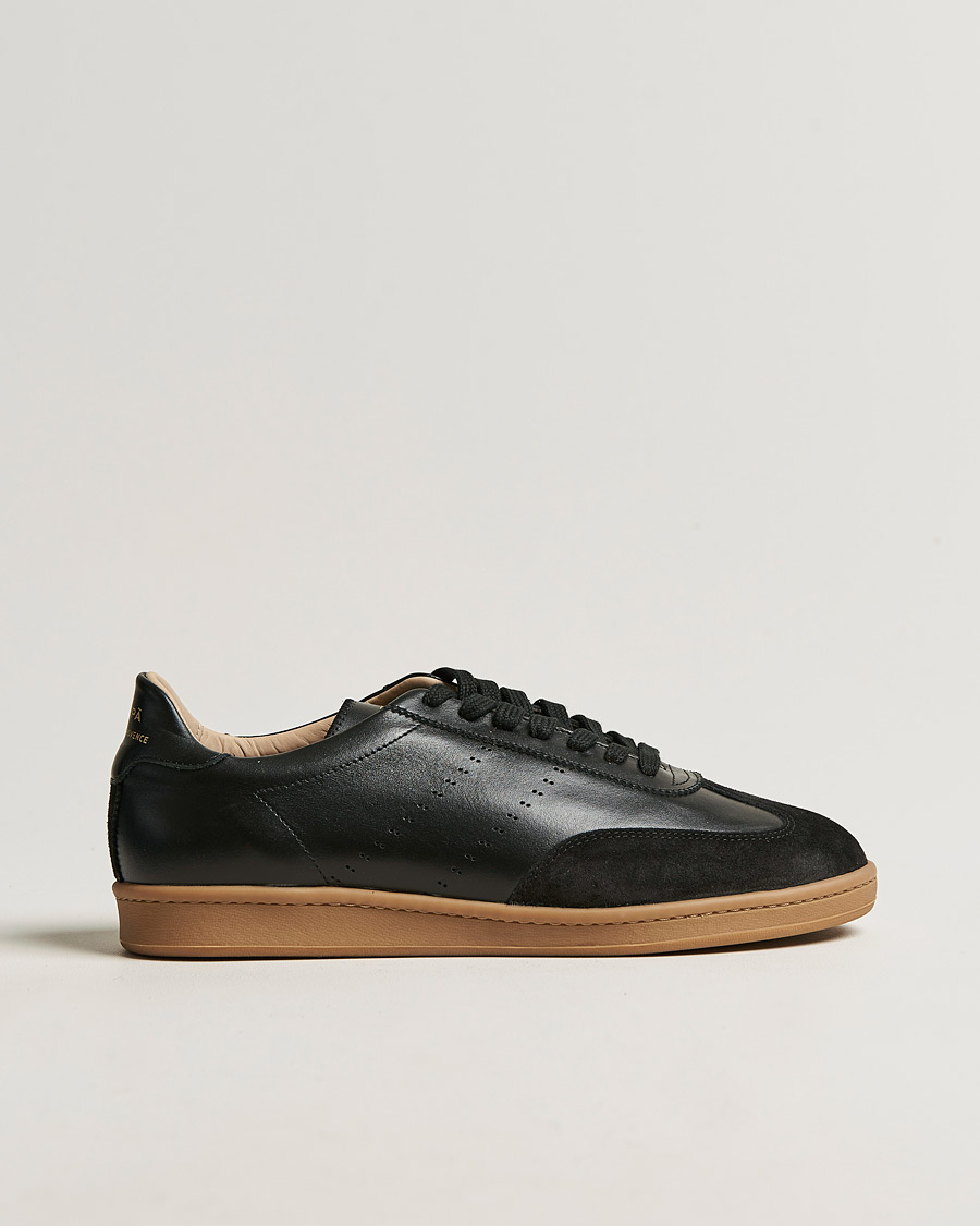 Mies | Zespà ZSP GT Calf Nappa Leather Sneakers Black | Zespà | ZSP GT Calf Nappa Leather Sneakers Black