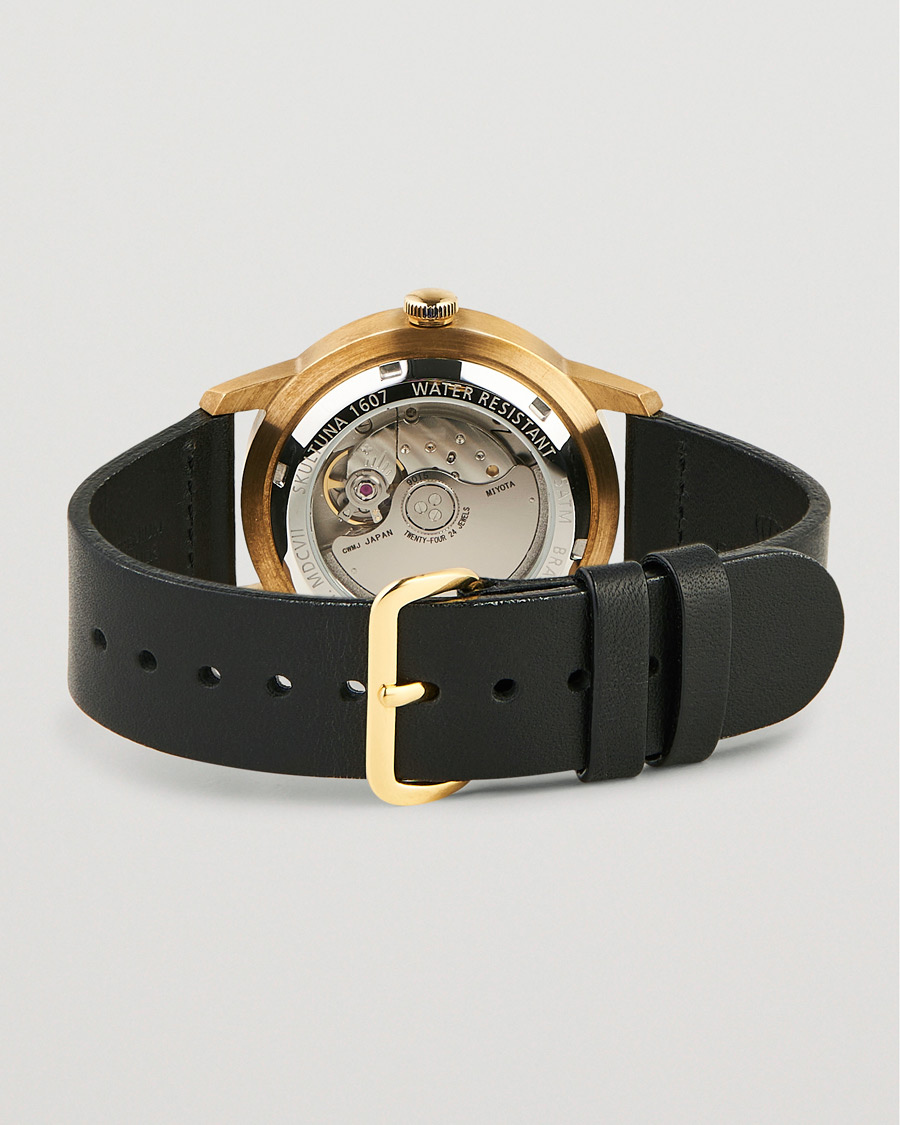 Mies | Skultuna 37mm Automatic Brass Black Dail | Skultuna | 37mm Automatic Brass Black Dail