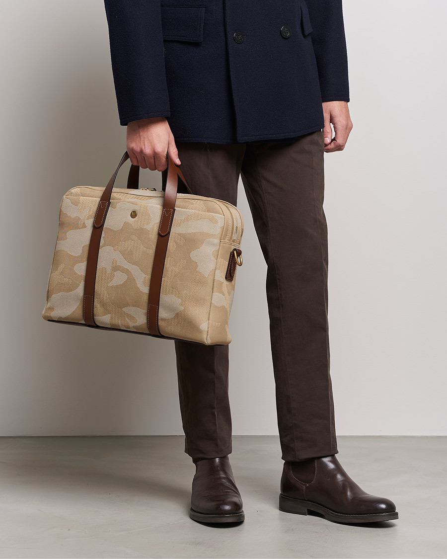 Mies | Mismo | Mismo | M/S Endeavour Briefcase Shades off Dune/Cuoio