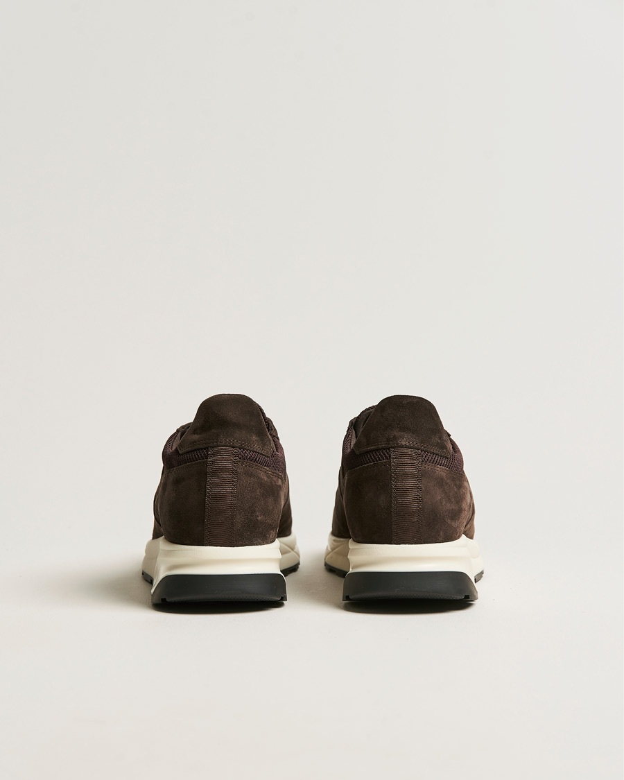 Mies | C.QP Stride Suede/Nylon Runner Dark Brown | CQP | C.QP Stride Suede/Nylon Runner Dark Brown