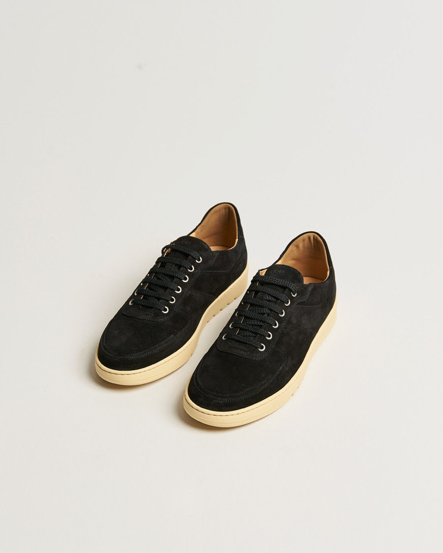 Mies | Mustat tennarit | C.QP | Center Retro Suede Sneaker Old Black