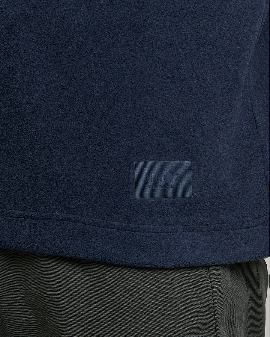 Mies | Puserot | NN07 | Vinny Micro Fleece Polo Navy