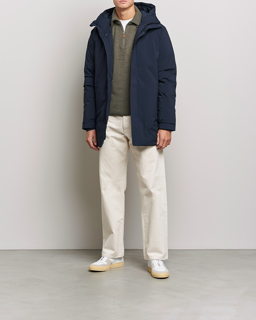 Mies | Takit | NN07 | Rolf Padded Down Jacket Navy