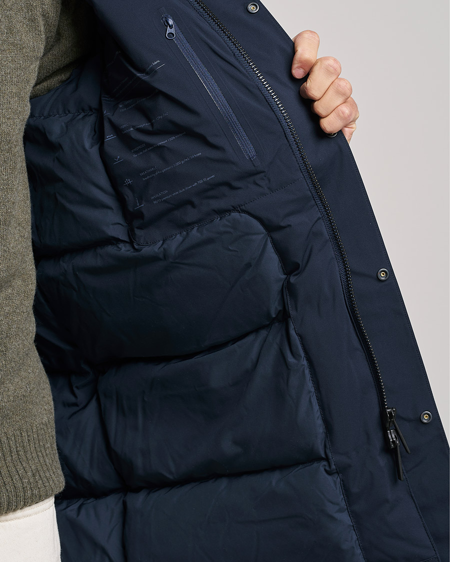 Mies | Takit | NN07 | Rolf Padded Down Jacket Navy