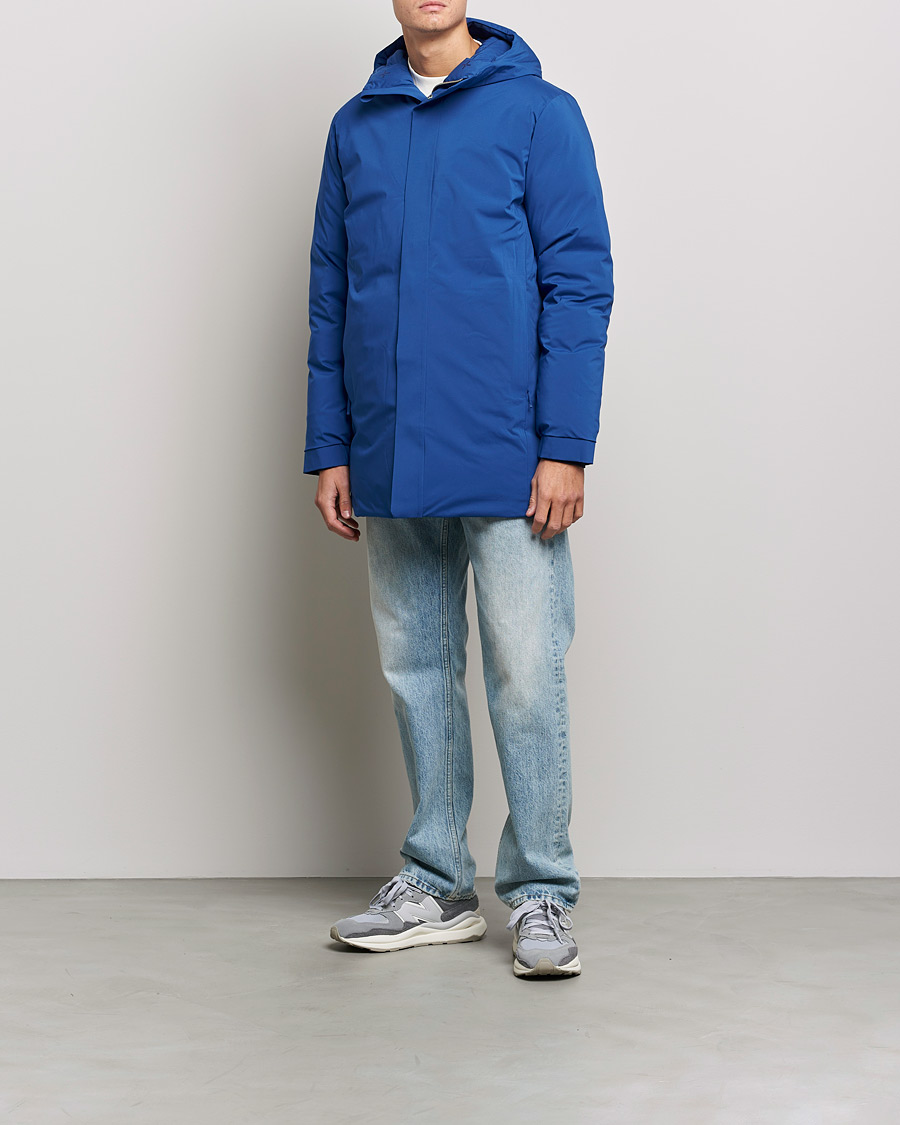 Mies | Takit | NN07 | Rolf Padded Down Jacket Cobolt Blue