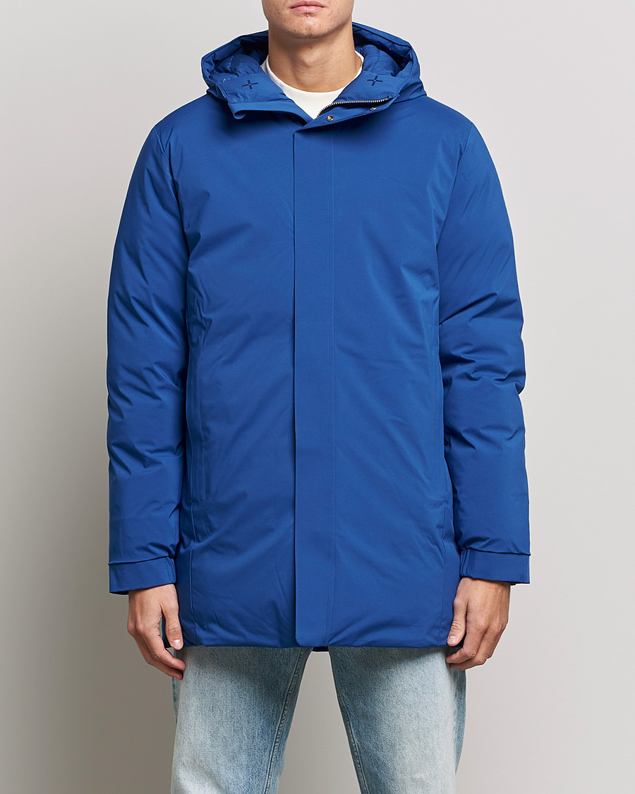 Mies | Takit | NN07 | Rolf Padded Down Jacket Cobolt Blue