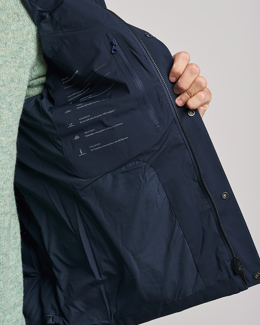 Mies | Takit | NN07 | Golfie Padded Down Jacket Navy