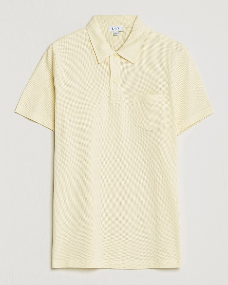Miehet |  | Sunspel | Riviera Polo Shirt Lemon