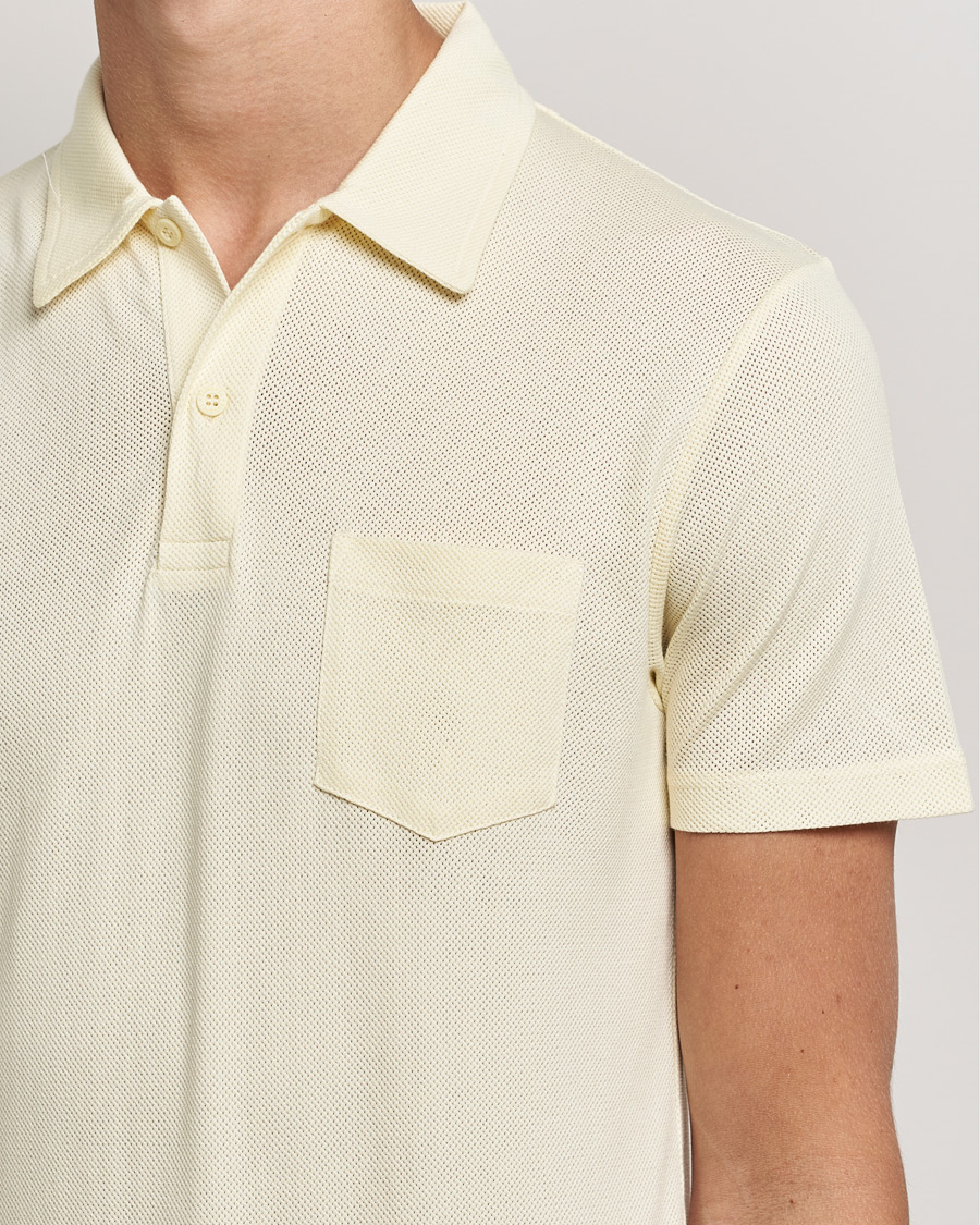 Mies | Pikeet | Sunspel | Riviera Polo Shirt Lemon