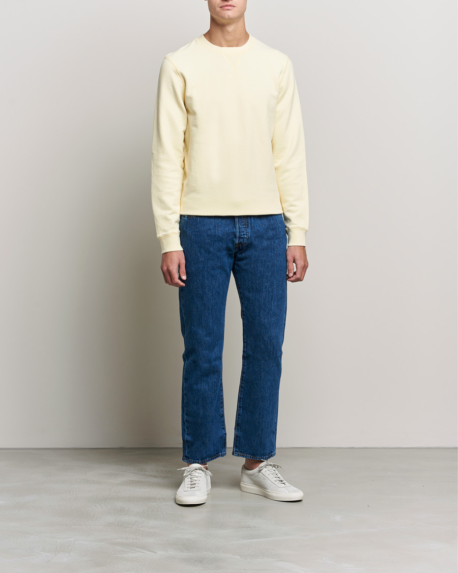 Mies | Alennusmyynti vaatteet | Sunspel | Loopback Sweatshirt Lemon