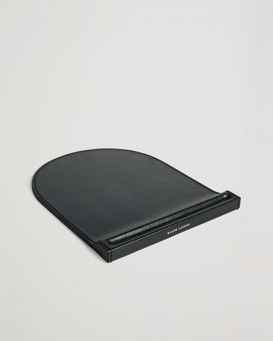 Mies | Kotiin | Ralph Lauren Home | Brennan Leather Mouse Pad Black