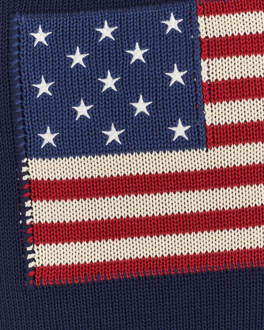 Mies | Kotiin | Ralph Lauren Home | RL Flag 50x50 cm Throw Pillow Navy