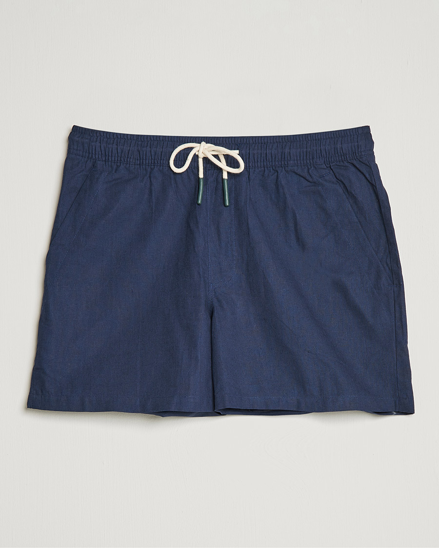 Mies | Pellavashortsit | OAS | Linen Shorts Navy