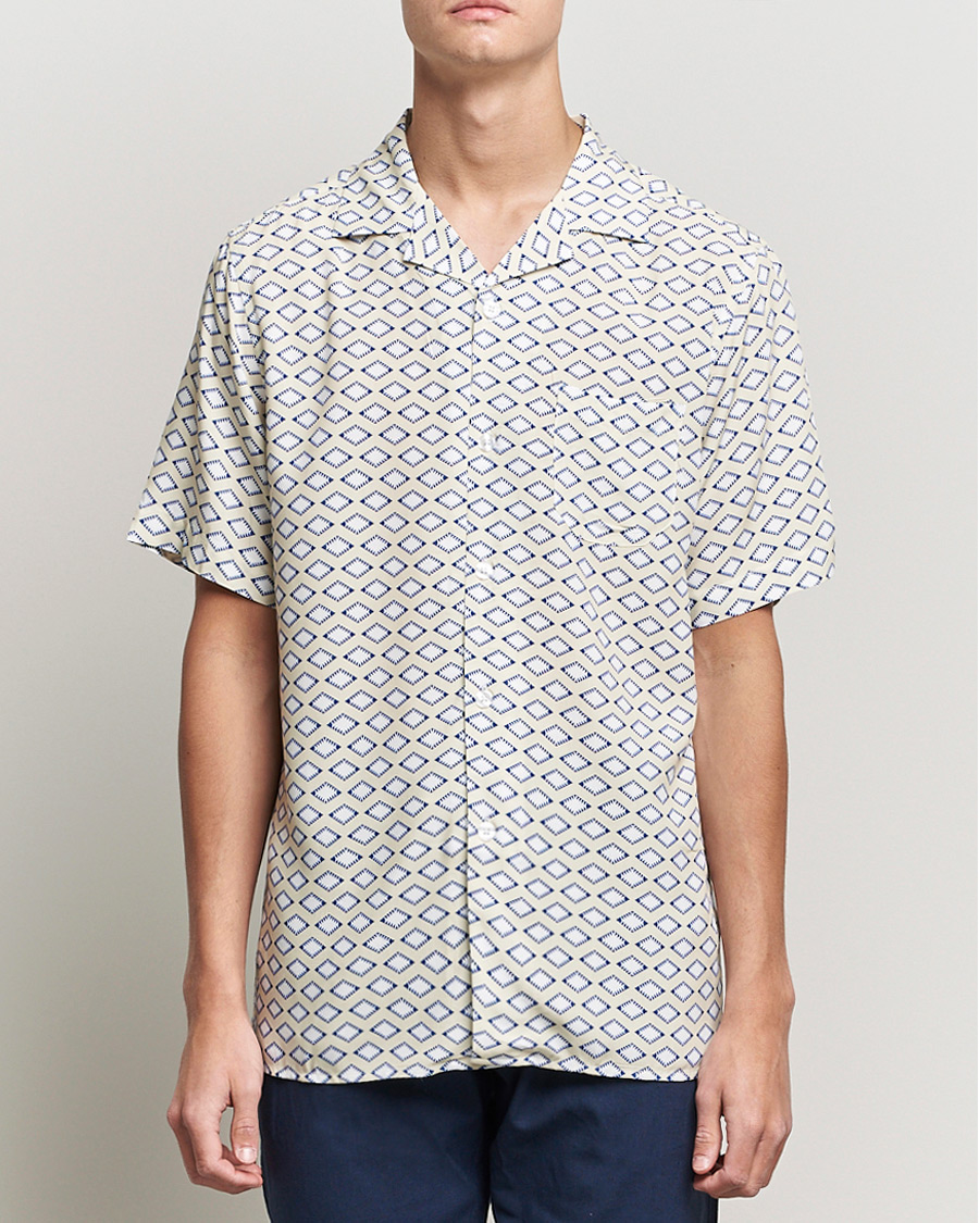 Mies | Kauluspaidat | OAS | Viscose Resort Short Sleeve Shirt La Place