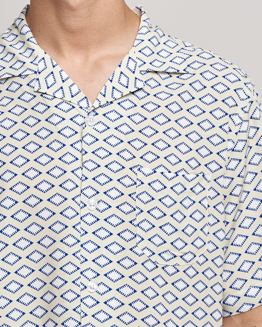 Mies | Kauluspaidat | OAS | Viscose Resort Short Sleeve Shirt La Place