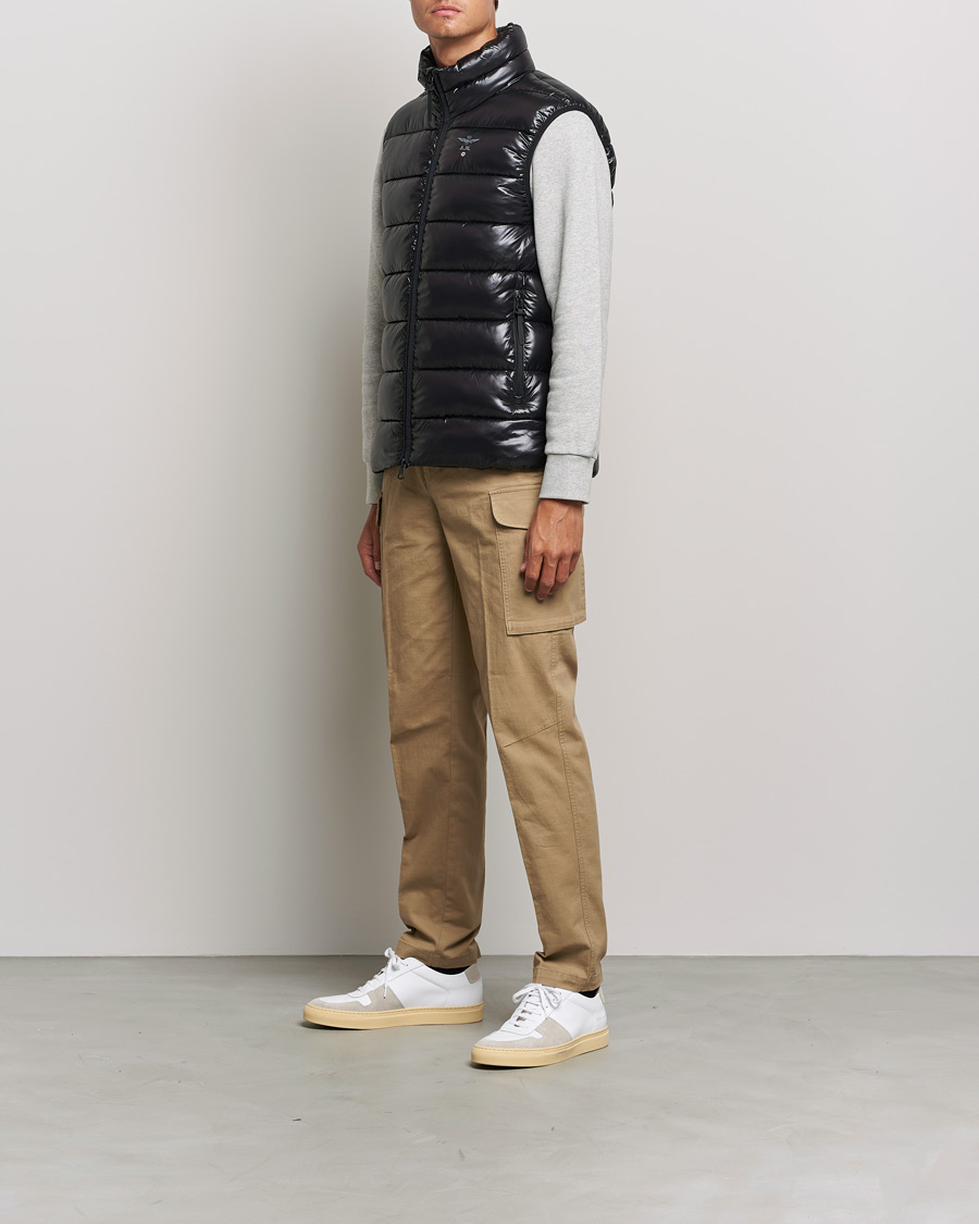 Mies | Ulkoliivit | Aeronautica Militare | Padded Gilet Jet Black