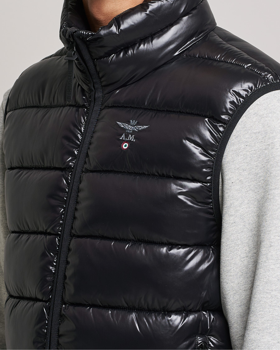 Mies | Ulkoliivit | Aeronautica Militare | Padded Gilet Jet Black