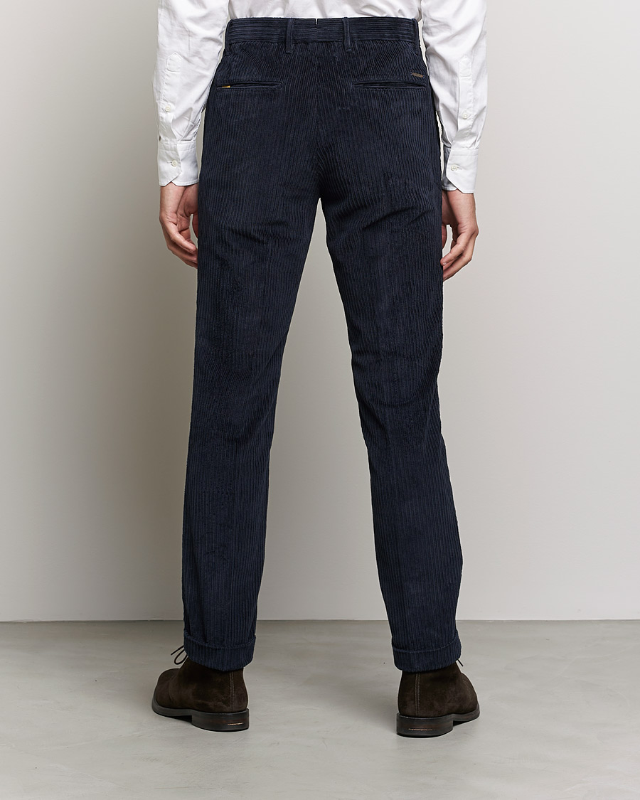 Mies | Housut | Incotex | Regular Fit Heavy Cord Slacks Navy