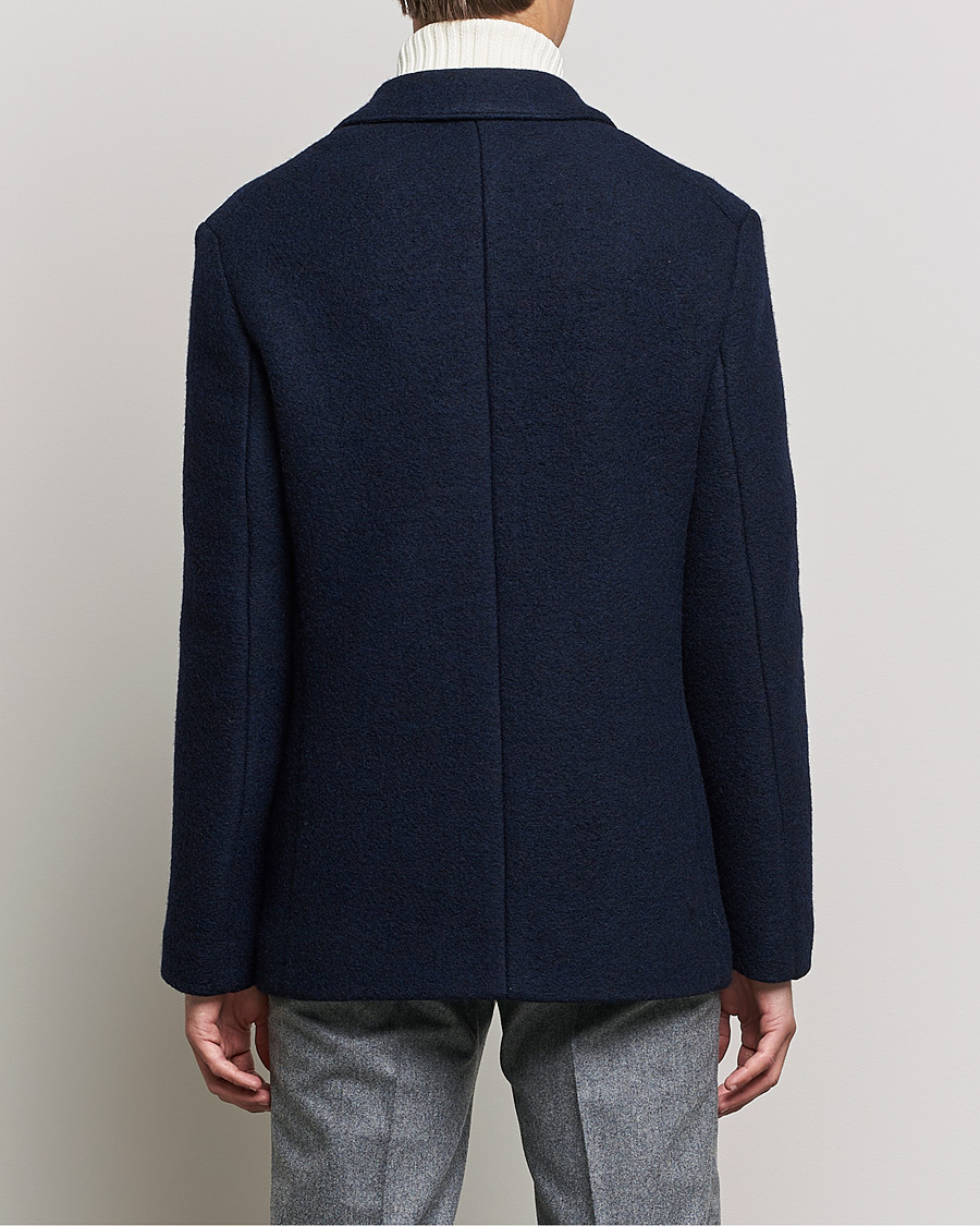 Mies | Takit | Slowear | Wool Peacoat Navy