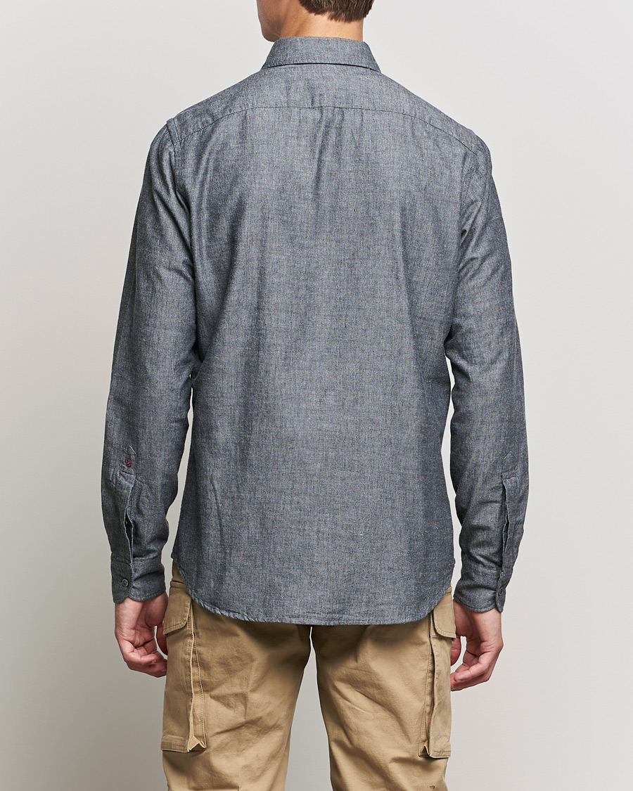 Mies | Kauluspaidat | Slowear | Chambray Work Shirt Grey