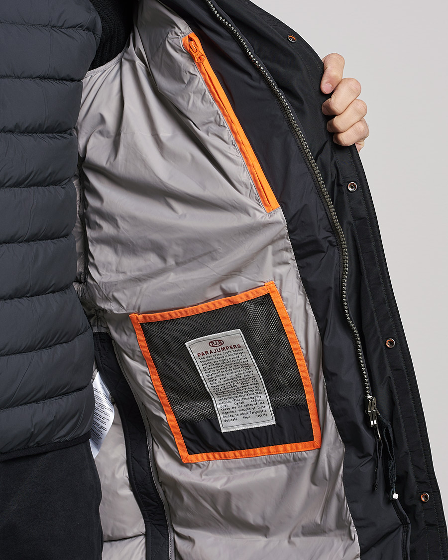 Mies | Takit | Parajumpers | Long Bear High Fill Power Parka Black