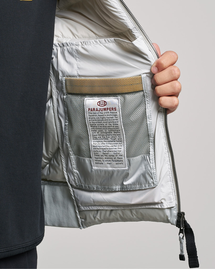 Mies | Takit | Parajumpers | Pharrell Sheen High Gloss Jacket Mist White