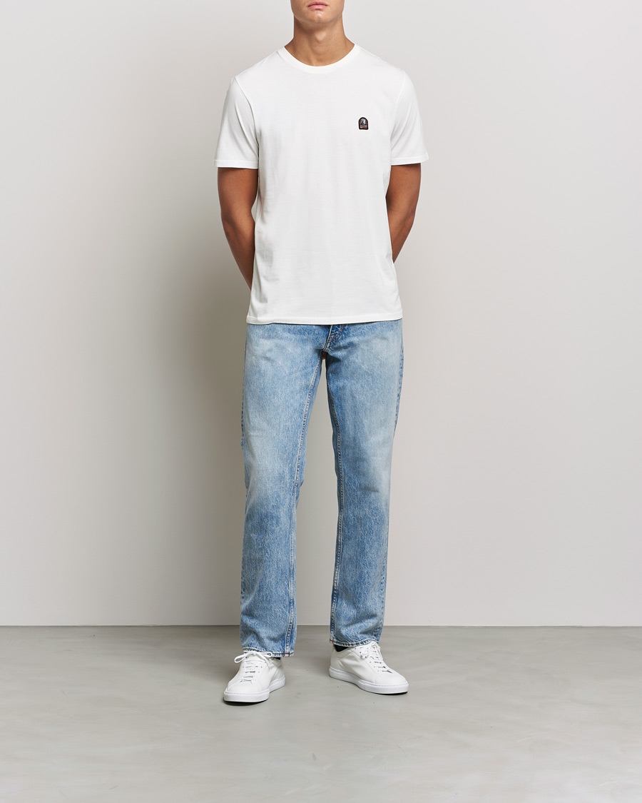 Mies | Parajumpers | Parajumpers | Basic Cotton Tee Off White