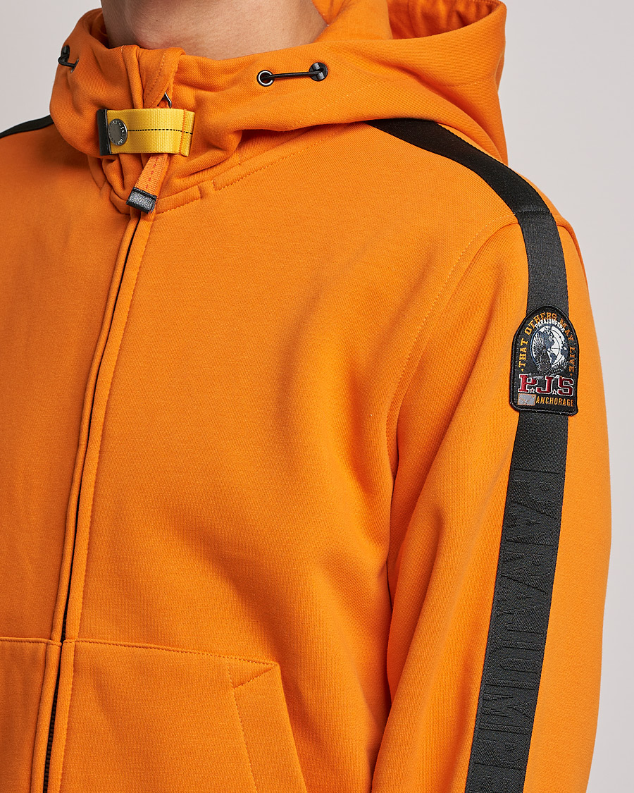 Mies | Puserot | Parajumpers | Aldrin Full-Zip Hoodie Marigold