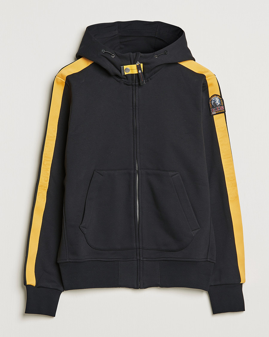 Mies | Puserot | Parajumpers | Aldrin Full-Zip Hoodie Black
