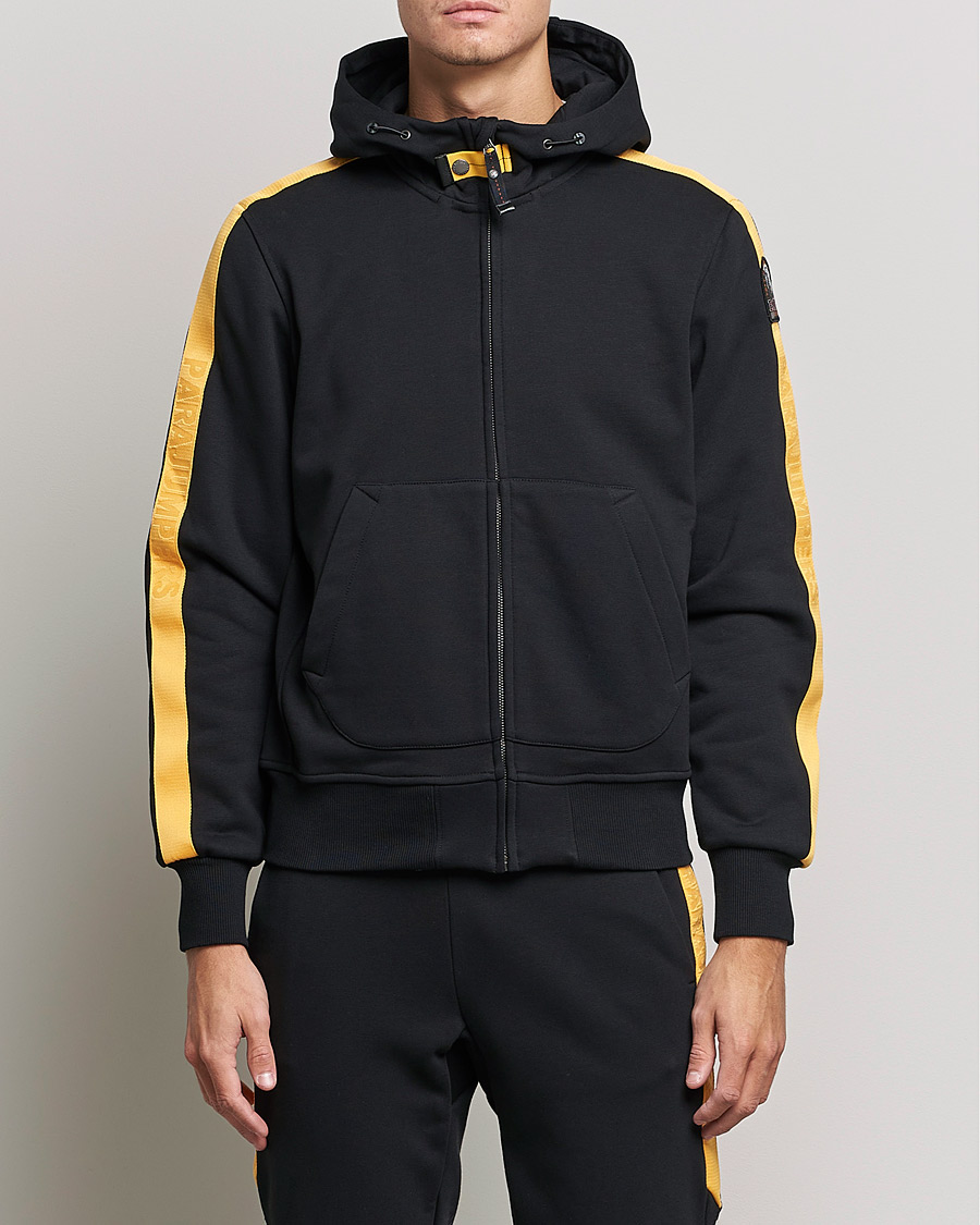 Mies | Puserot | Parajumpers | Aldrin Full-Zip Hoodie Black