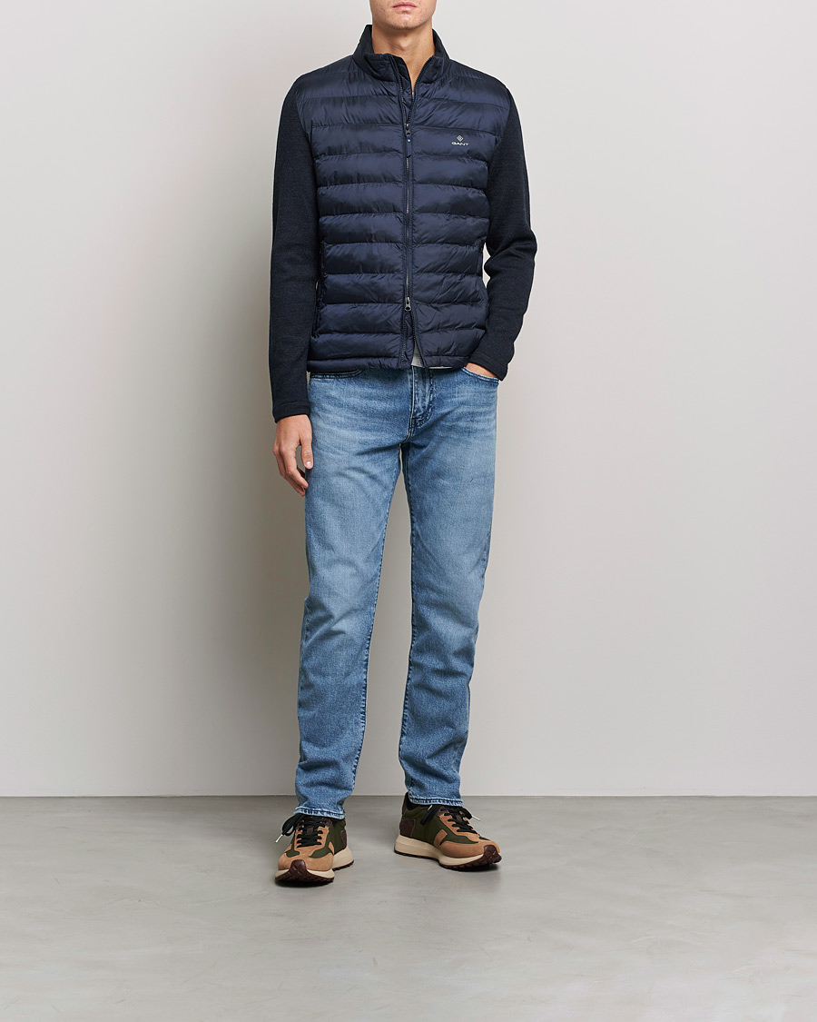 Mies | Takit | GANT | Midex Media Light Padded Jacket Evening Blue