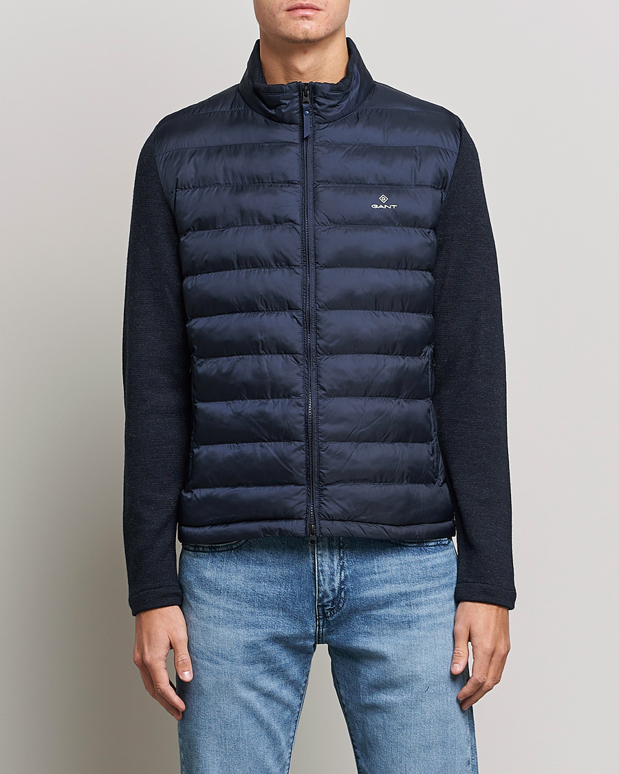 Mies | Takit | GANT | Midex Media Light Padded Jacket Evening Blue