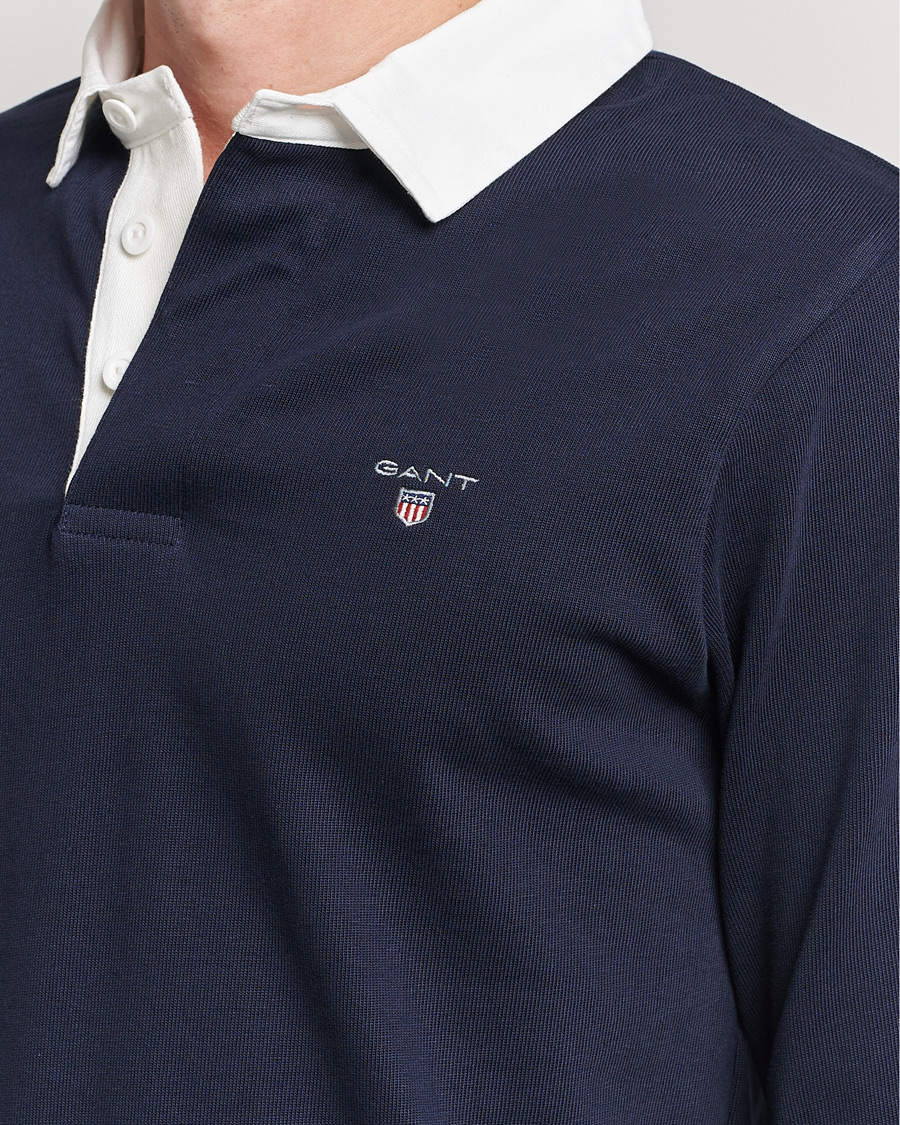 Mies | Puserot | GANT | Original Solid Heavy Rugger Evening Blue