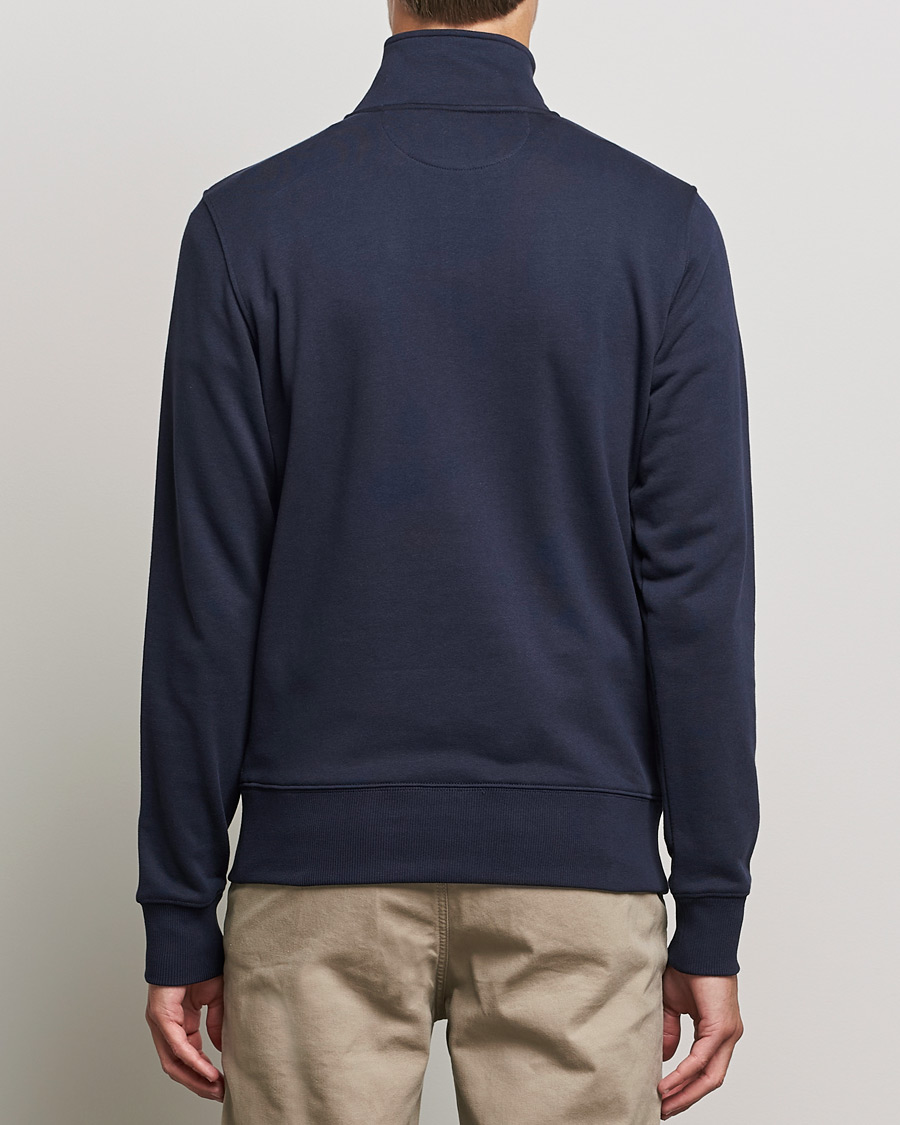 Mies | Puserot | GANT | Original Half Zip Sweater Evening Blue