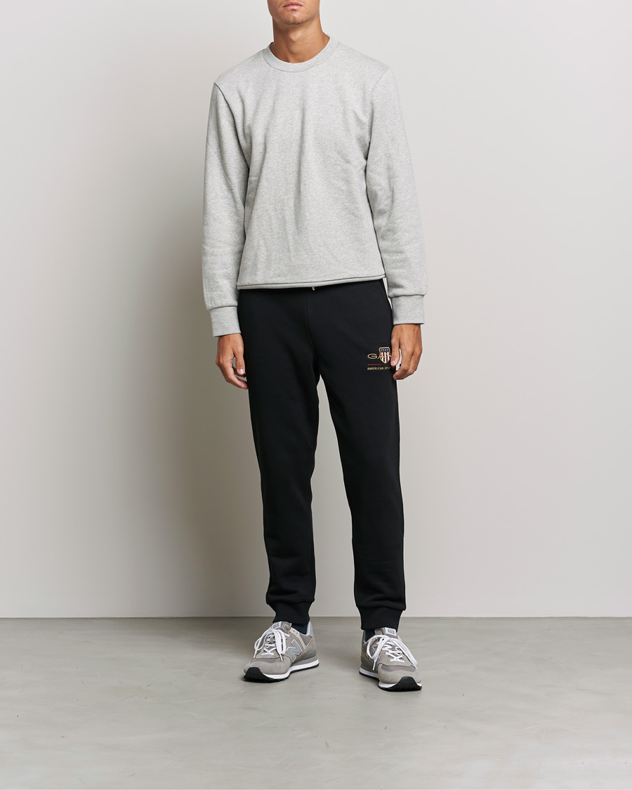 Mies | Housut | GANT | Archive Shield Sweatpants Black