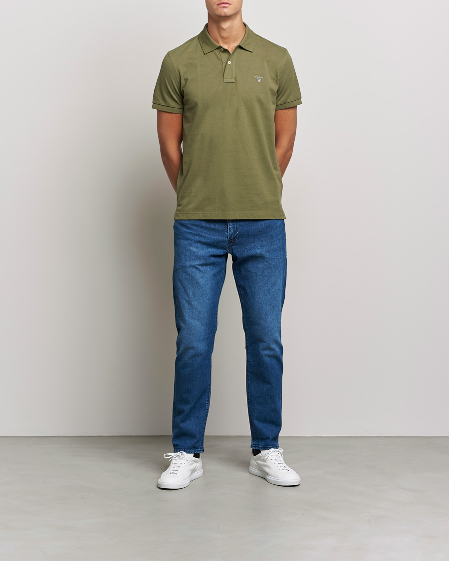 Mies | Pikeet | GANT | The Original Polo Hunter Green