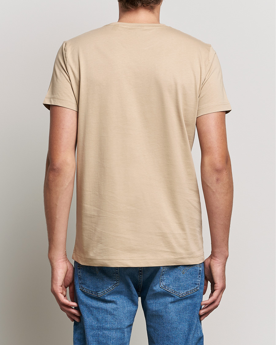 Mies | T-paidat | GANT | The Original T-shirt Hazelwood Beige