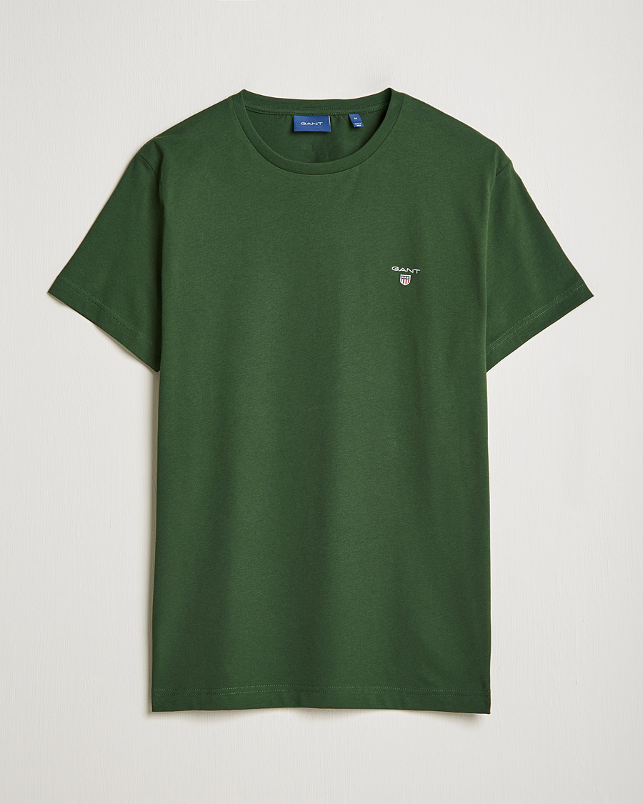 Miehet |  | GANT | The Original T-shirt Storm Green