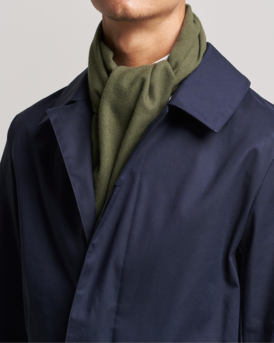 Mies | GANT Solid Wool Scarf Hunter Green | GANT | Solid Wool Scarf Hunter Green