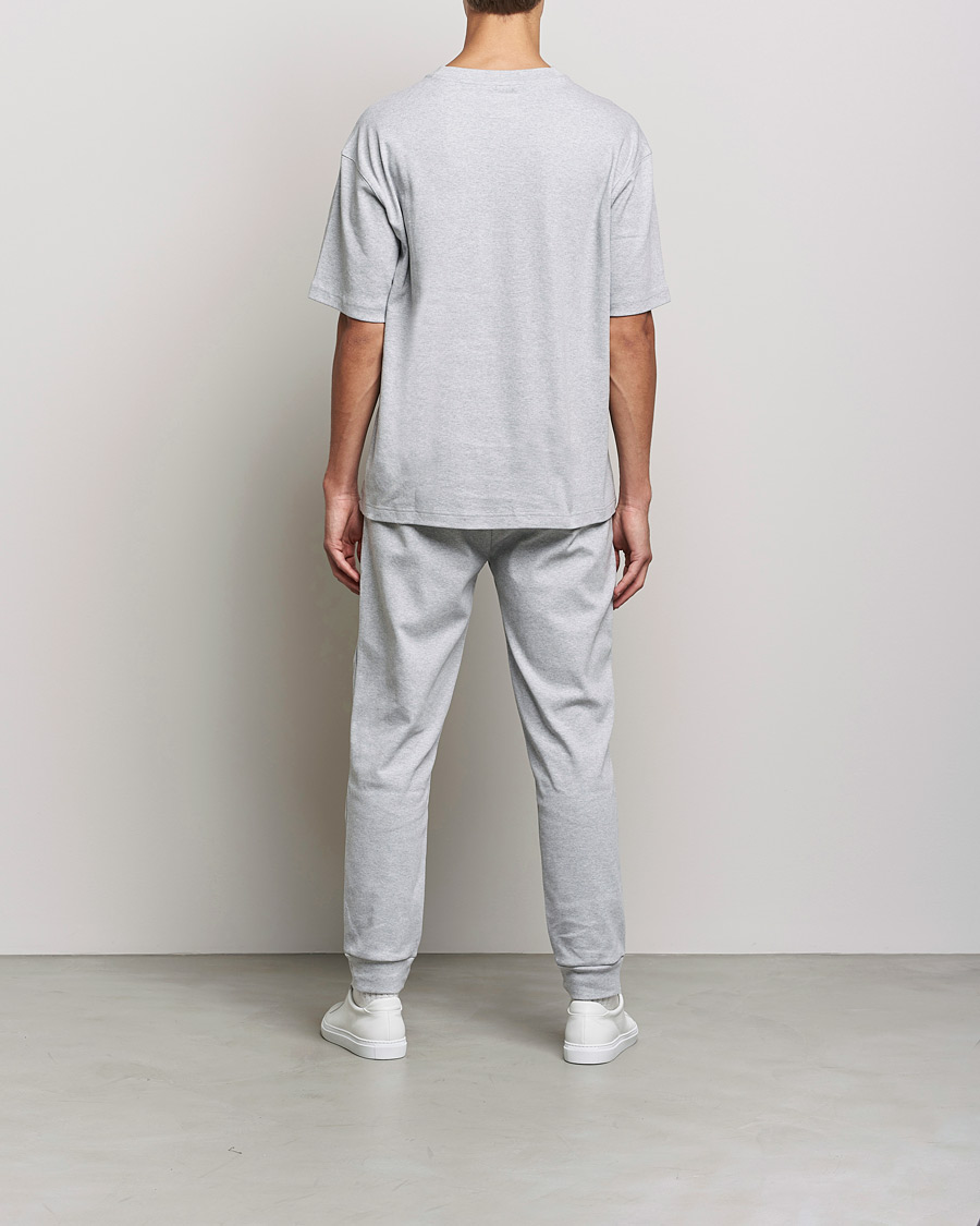 Mies | Yöpuvut ja kylpytakit | GANT | Premium Loungewear Set Light Grey Melange